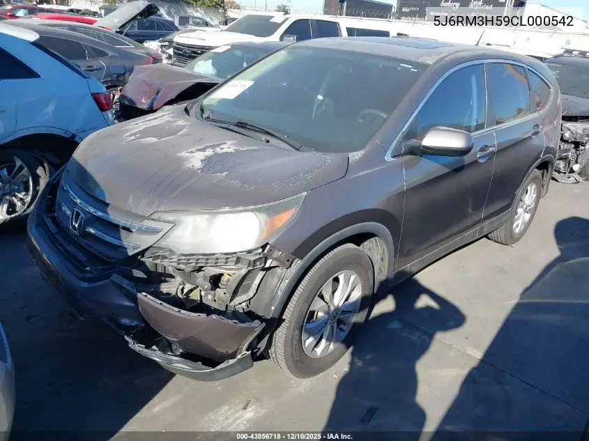 5J6RM3H59CL000542 2012 Honda Cr-V Ex