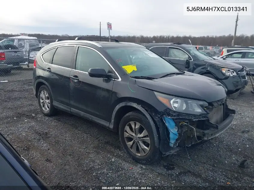 5J6RM4H7XCL013341 2012 Honda Cr-V Ex-L