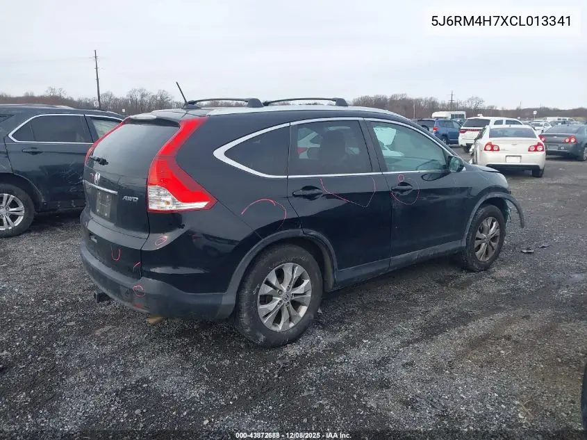 5J6RM4H7XCL013341 2012 Honda Cr-V Ex-L