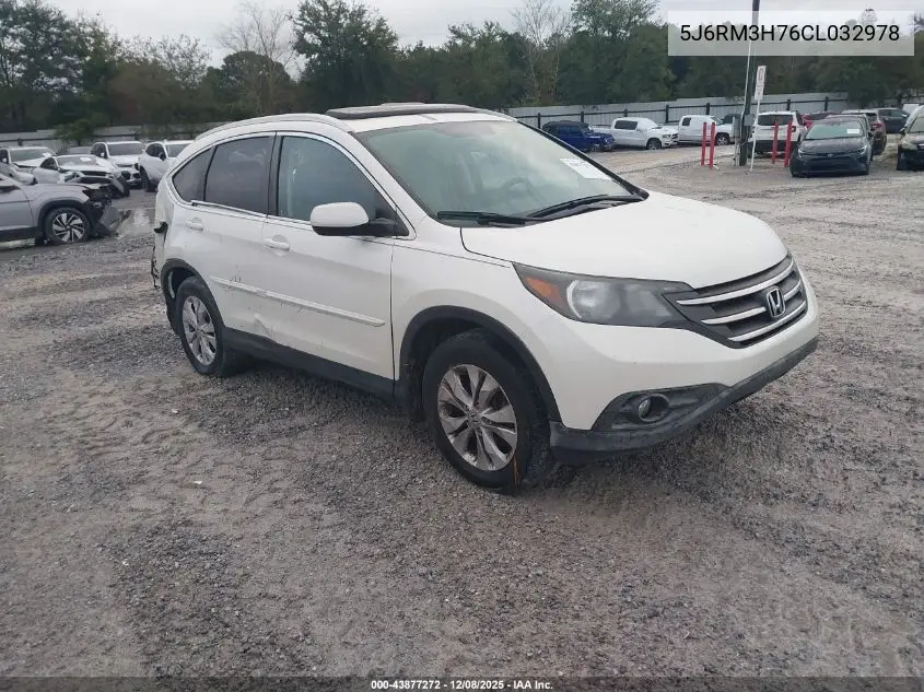 5J6RM3H76CL032978 2012 Honda Cr-V Ex-L