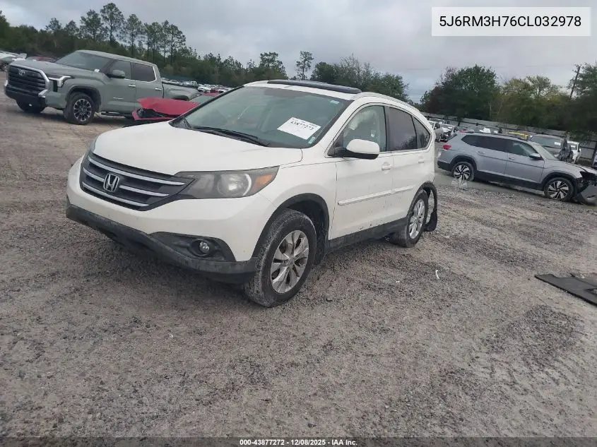 5J6RM3H76CL032978 2012 Honda Cr-V Ex-L