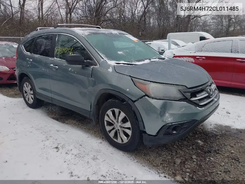 5J6RM4H72CL011485 2012 Honda Cr-V Ex-L
