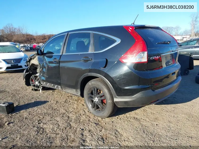 5J6RM3H38CL038200 2012 Honda Cr-V Lx