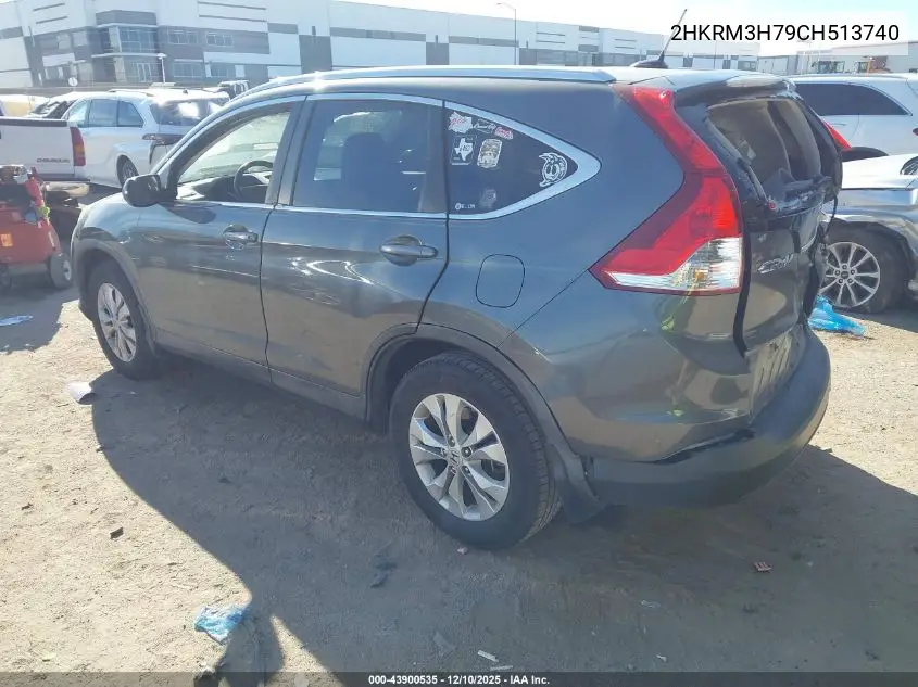 2HKRM3H79CH513740 2012 Honda Cr-V Ex-L