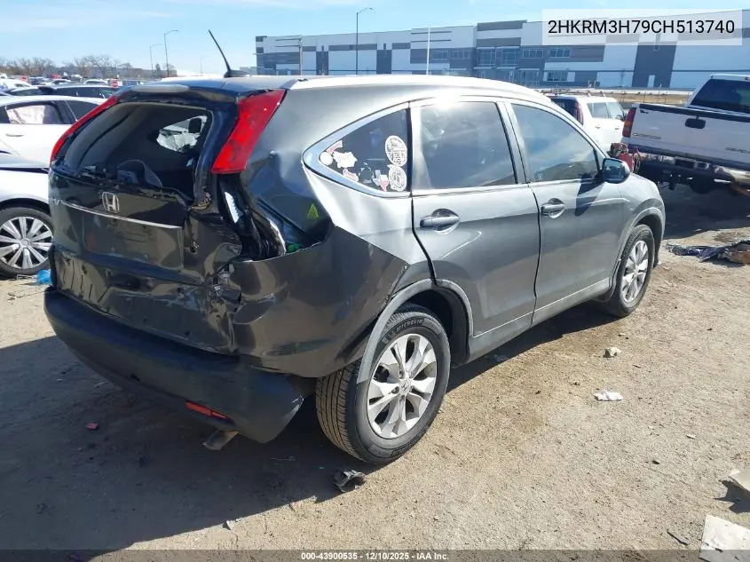 2HKRM3H79CH513740 2012 Honda Cr-V Ex-L