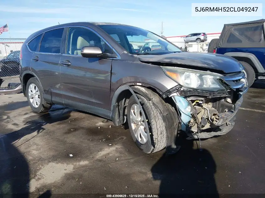 5J6RM4H52CL049247 2012 Honda Cr-V Ex
