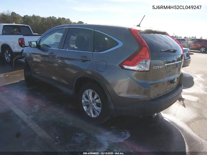 5J6RM4H52CL049247 2012 Honda Cr-V Ex