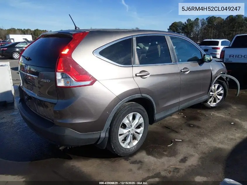 5J6RM4H52CL049247 2012 Honda Cr-V Ex