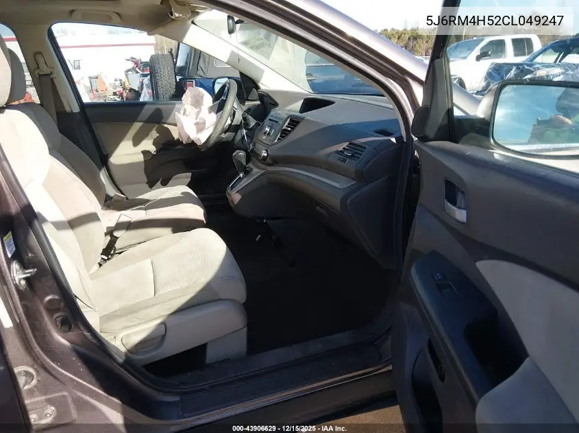 5J6RM4H52CL049247 2012 Honda Cr-V Ex