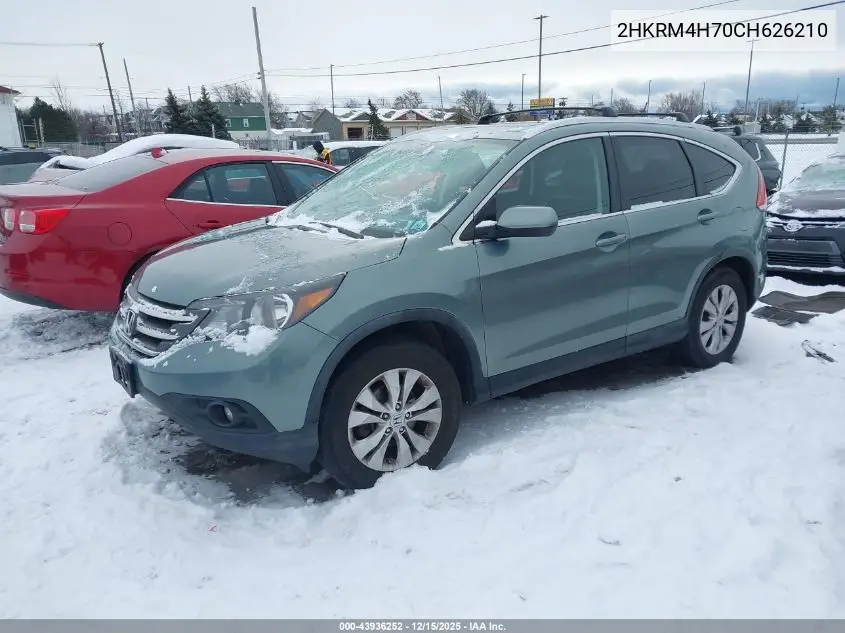 2HKRM4H70CH626210 2012 Honda Cr-V Ex-L