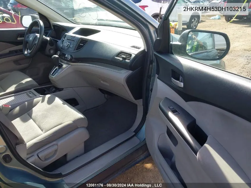 2HKRM4H53DH103215 2013 Honda Cr-V