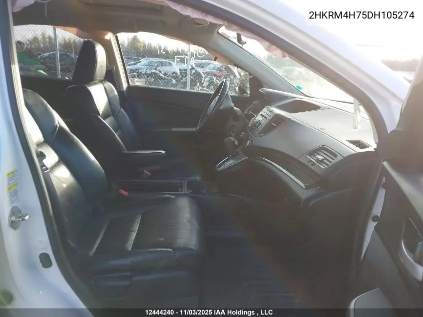 2HKRM4H75DH105274 2013 Honda Cr-V Ex-L