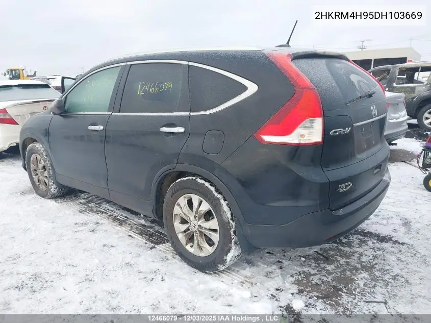 2HKRM4H95DH103669 2013 Honda Cr-V Touring