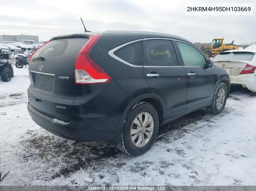 2HKRM4H95DH103669 2013 Honda Cr-V Touring