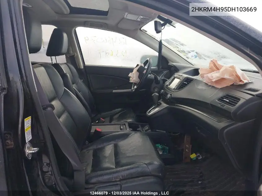 2HKRM4H95DH103669 2013 Honda Cr-V Touring