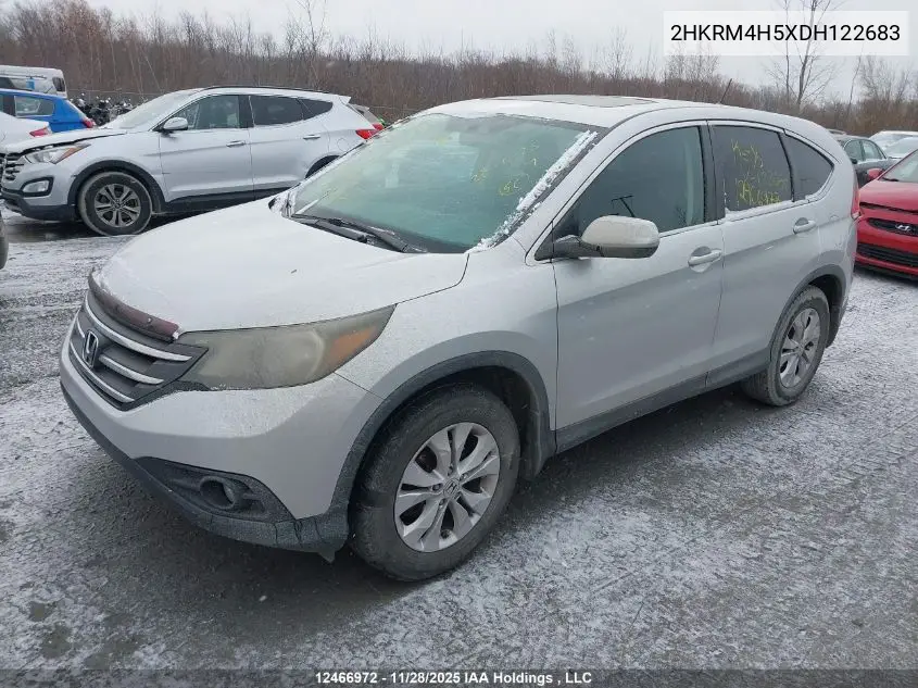 2HKRM4H5XDH122683 2013 Honda Cr-V Ex