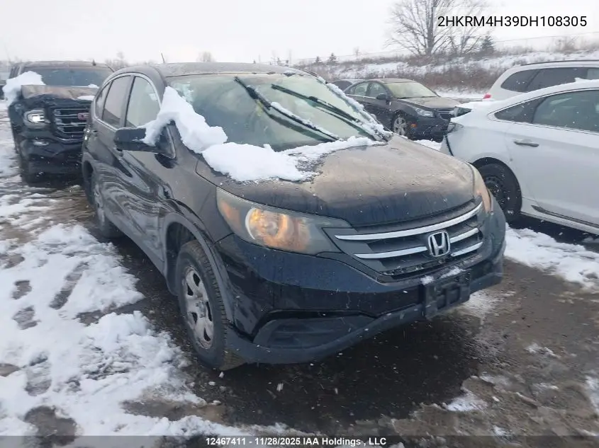 2HKRM4H39DH108305 2013 Honda Cr-V