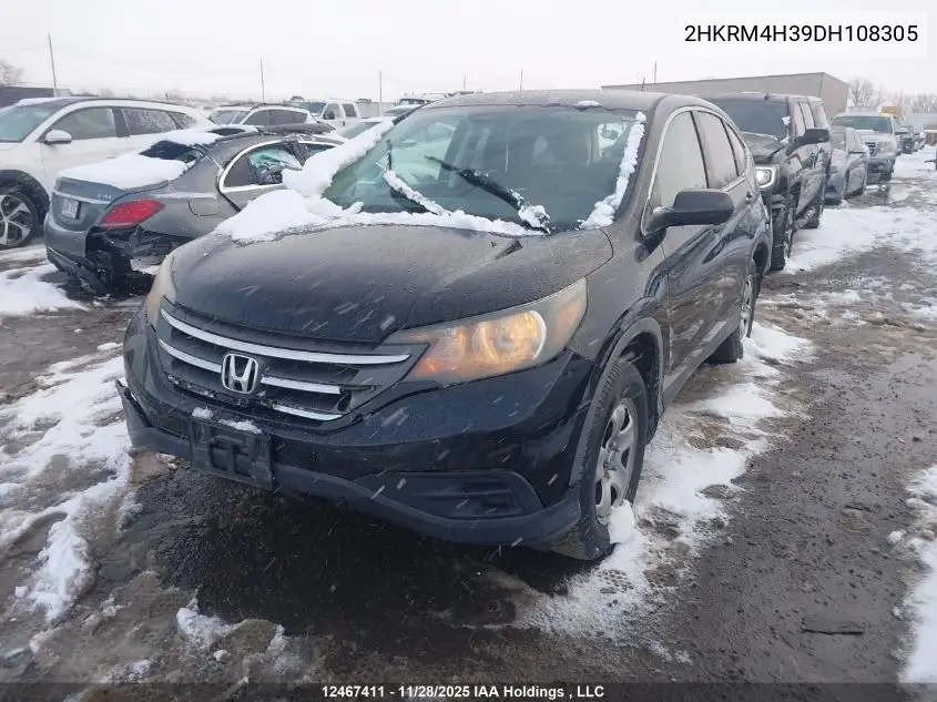 2HKRM4H39DH108305 2013 Honda Cr-V