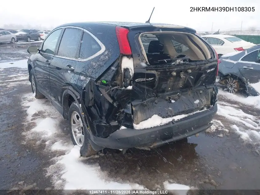 2HKRM4H39DH108305 2013 Honda Cr-V