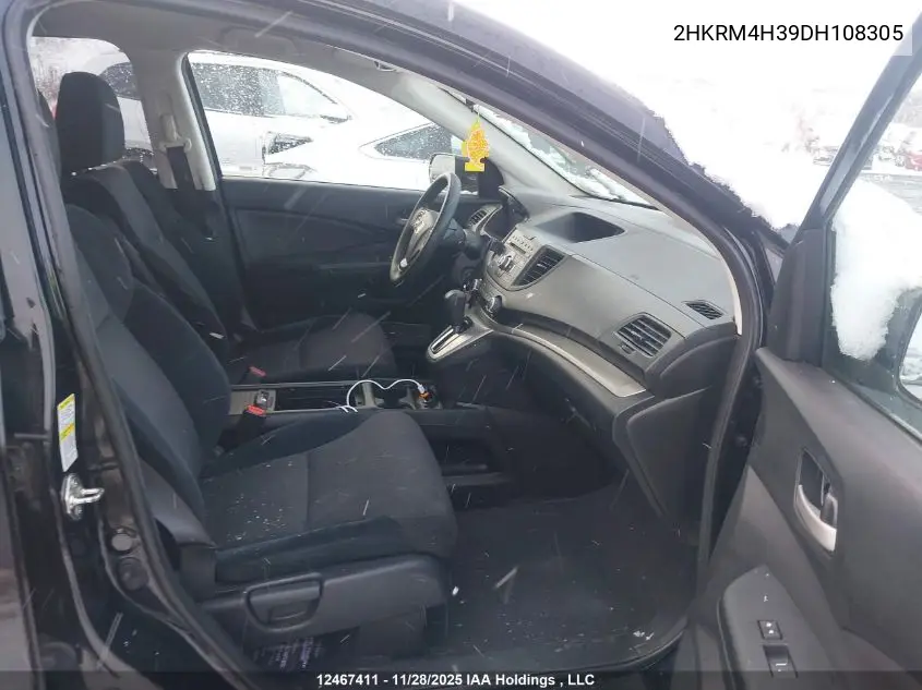 2HKRM4H39DH108305 2013 Honda Cr-V