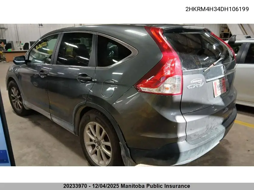 2HKRM4H34DH106199 2013 Honda Cr-V Lx