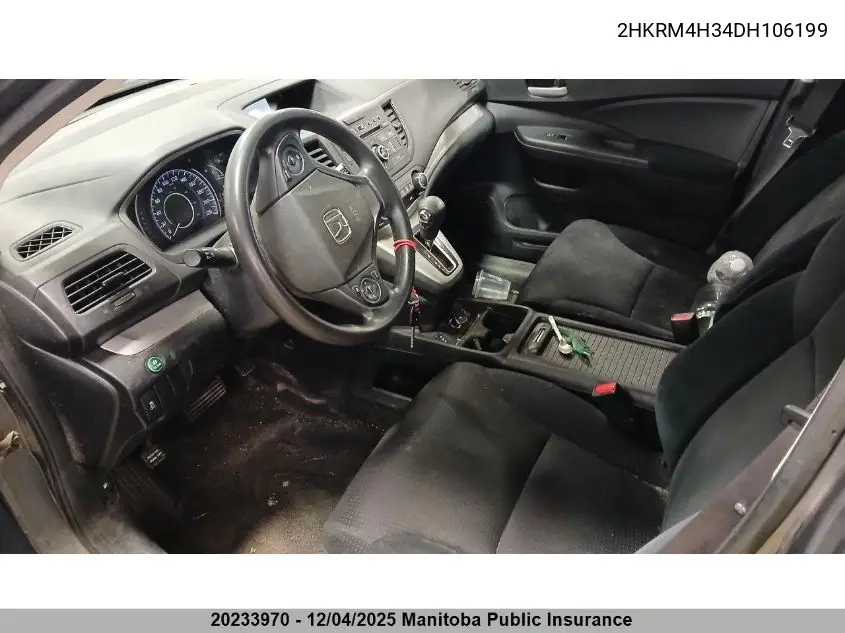 2HKRM4H34DH106199 2013 Honda Cr-V Lx