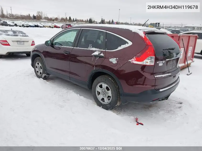2HKRM4H34DH119678 2013 Honda Cr-V
