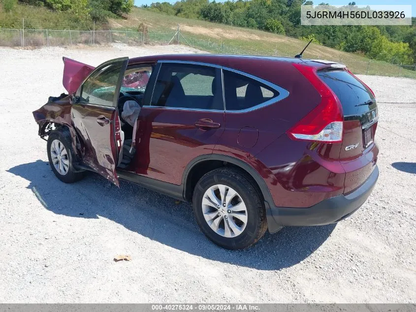 2013 Honda Cr-V Ex VIN: 5J6RM4H56DL033926 Lot: 40275324