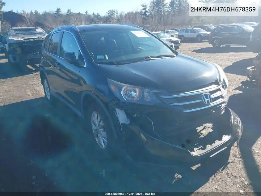 2HKRM4H76DH678359 2013 Honda Cr-V Ex-L