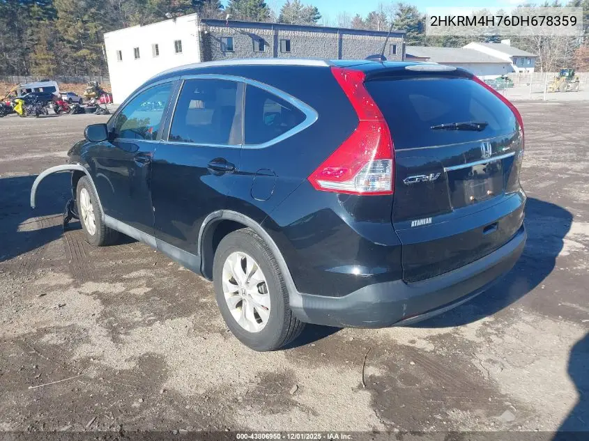 2HKRM4H76DH678359 2013 Honda Cr-V Ex-L