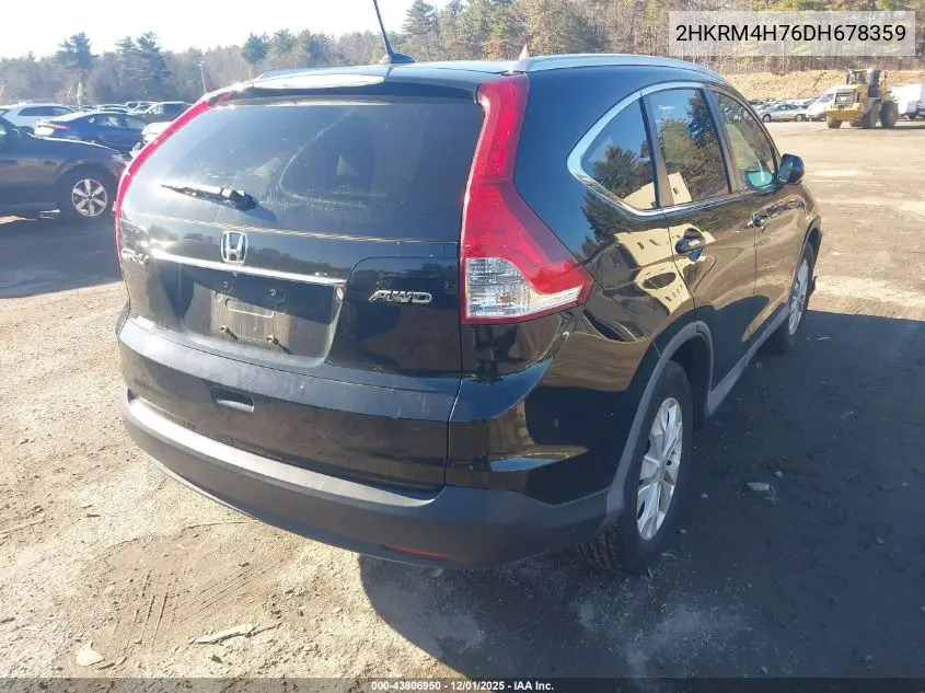 2HKRM4H76DH678359 2013 Honda Cr-V Ex-L