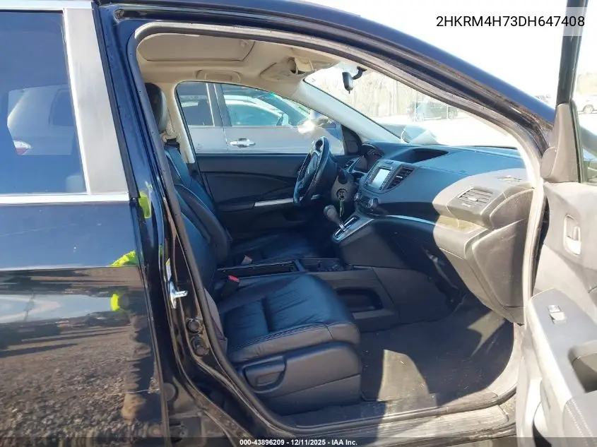 2HKRM4H73DH647408 2013 Honda Cr-V Ex-L
