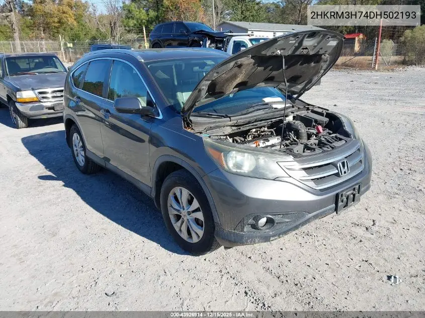 2HKRM3H74DH502193 2013 Honda Cr-V Ex-L