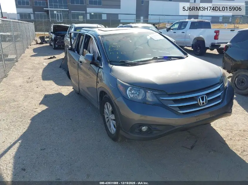 5J6RM3H74DL015906 2013 Honda Cr-V Ex-L