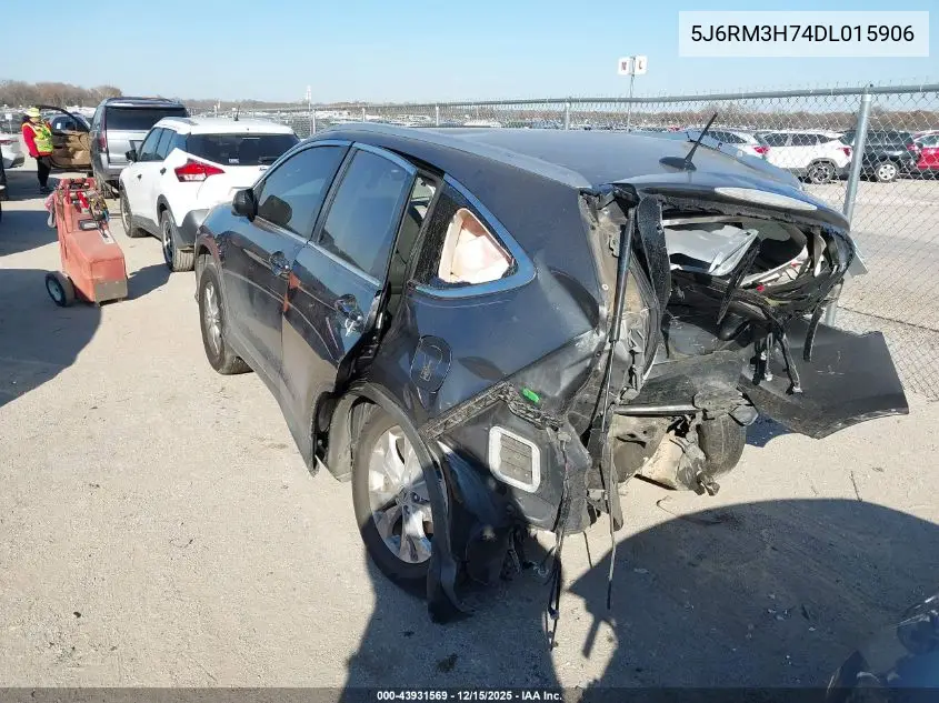 5J6RM3H74DL015906 2013 Honda Cr-V Ex-L