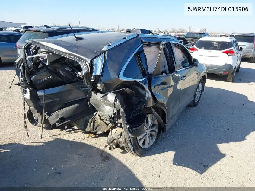 5J6RM3H74DL015906 2013 Honda Cr-V Ex-L