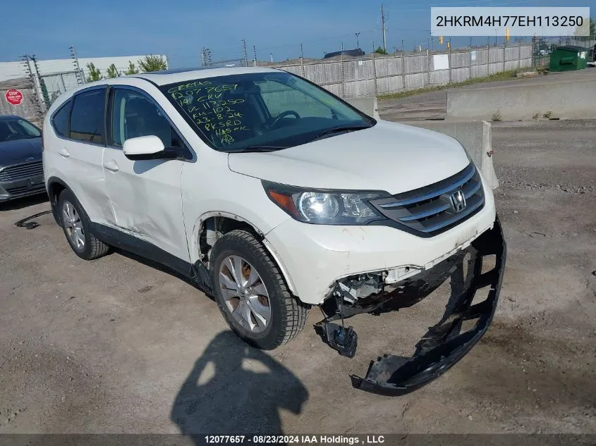 2HKRM4H77EH113250 2014 Honda Cr-V Exl