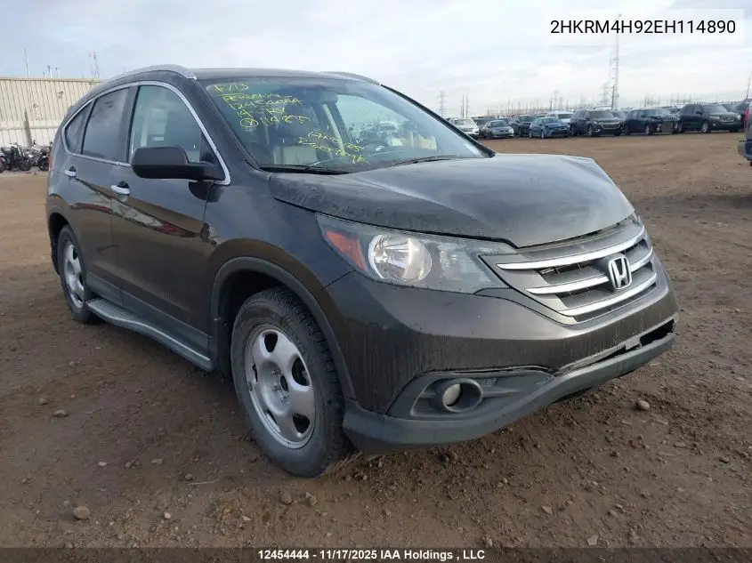 2HKRM4H92EH114890 2014 Honda Cr-V Touring