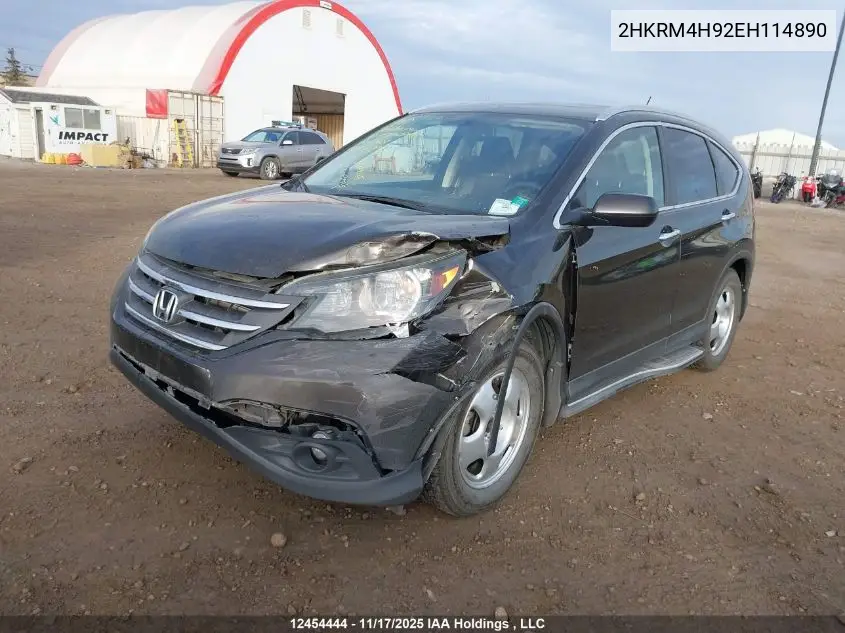 2HKRM4H92EH114890 2014 Honda Cr-V Touring