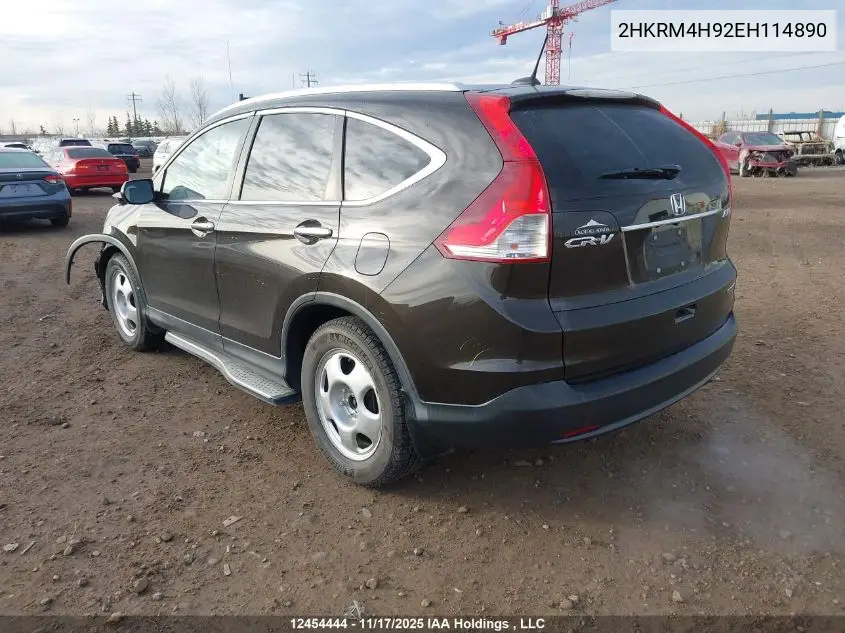 2HKRM4H92EH114890 2014 Honda Cr-V Touring
