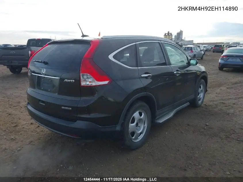 2HKRM4H92EH114890 2014 Honda Cr-V Touring