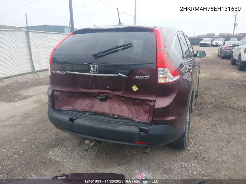 2HKRM4H78EH131630 2014 Honda Cr-V Exl