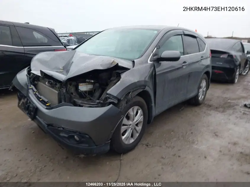 2HKRM4H73EH120616 2014 Honda Cr-V Ex-L