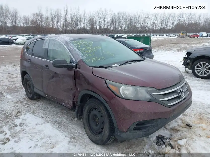 2HKRM4H30EH106234 2014 Honda Cr-V
