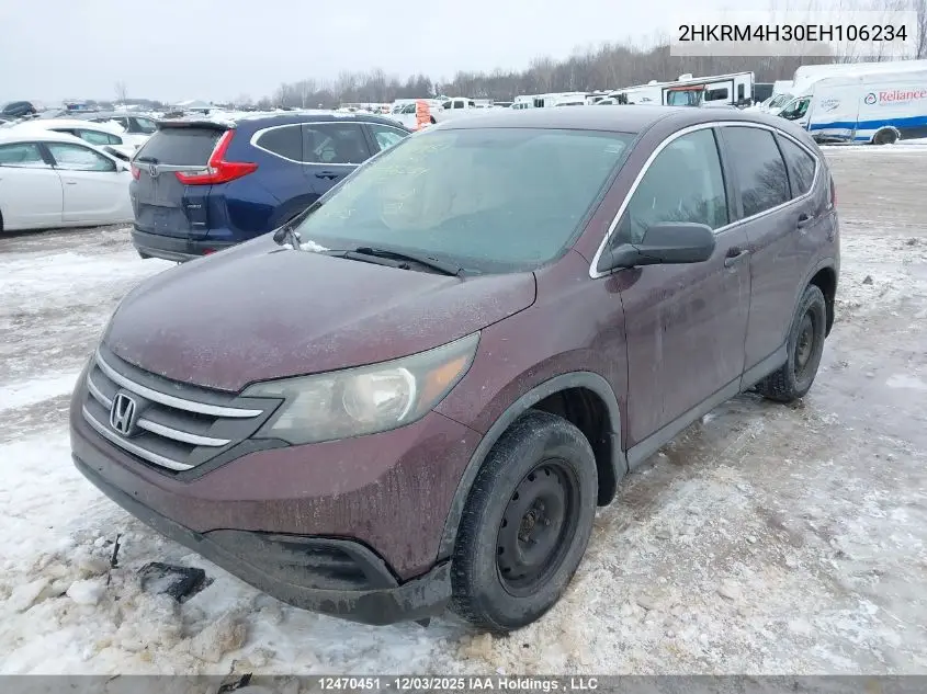 2HKRM4H30EH106234 2014 Honda Cr-V