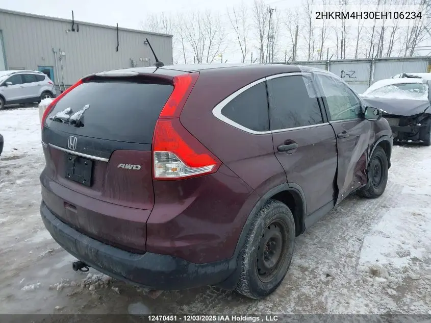 2HKRM4H30EH106234 2014 Honda Cr-V