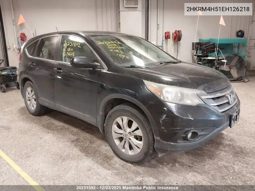 2HKRM4H51EH126218 2014 Honda Cr-V Ex