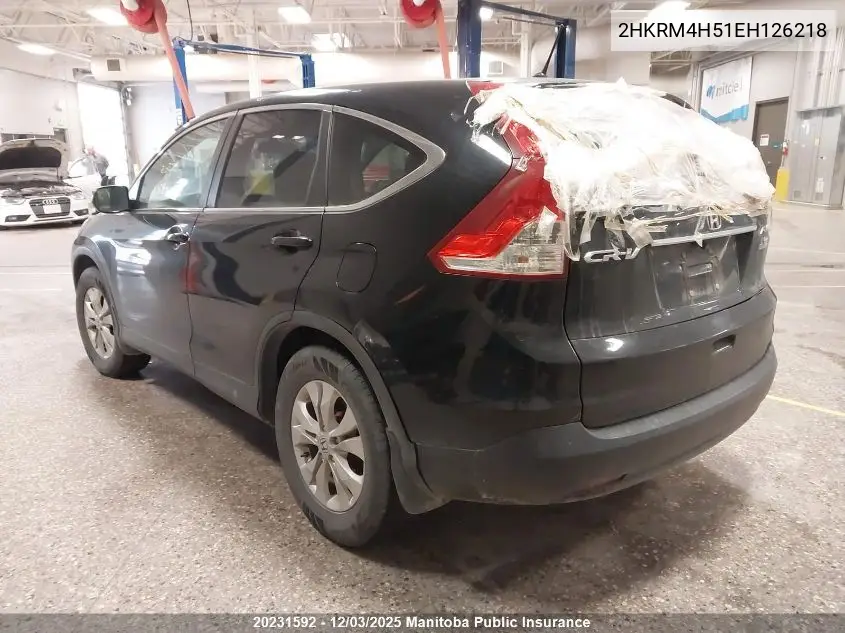 2HKRM4H51EH126218 2014 Honda Cr-V Ex