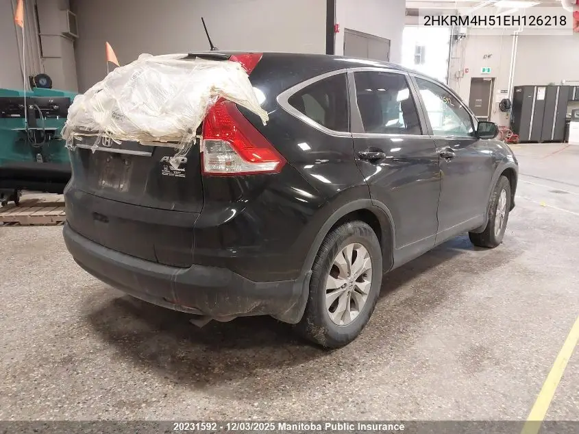 2HKRM4H51EH126218 2014 Honda Cr-V Ex