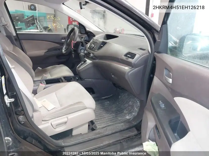 2HKRM4H51EH126218 2014 Honda Cr-V Ex